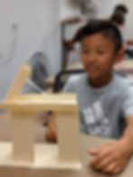 Kids building projects